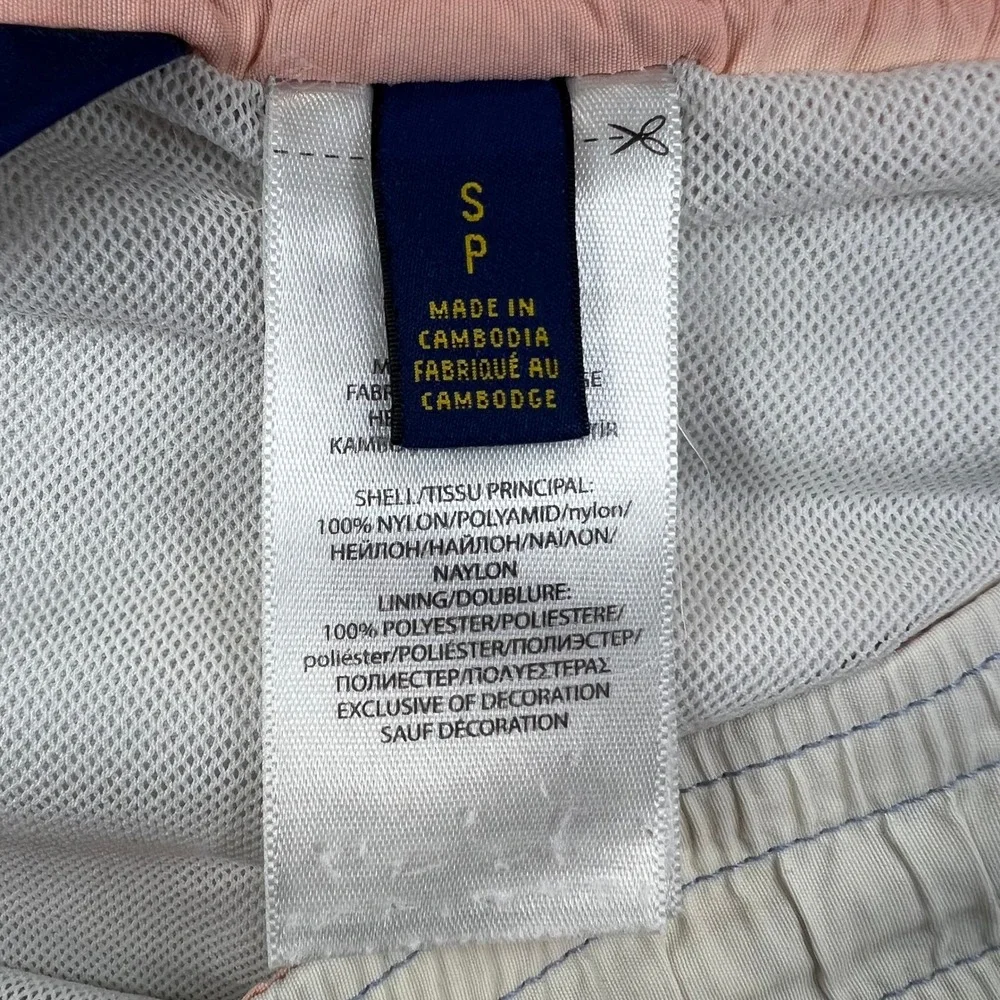 Polo Ralph Lauren Men Small Cream Swim Trunks Mesh Liner Shorts Beach Resort